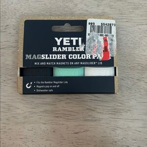 NEW Yeti Rambler Magslider Color Pack 3 Pack Navy, White Teal
